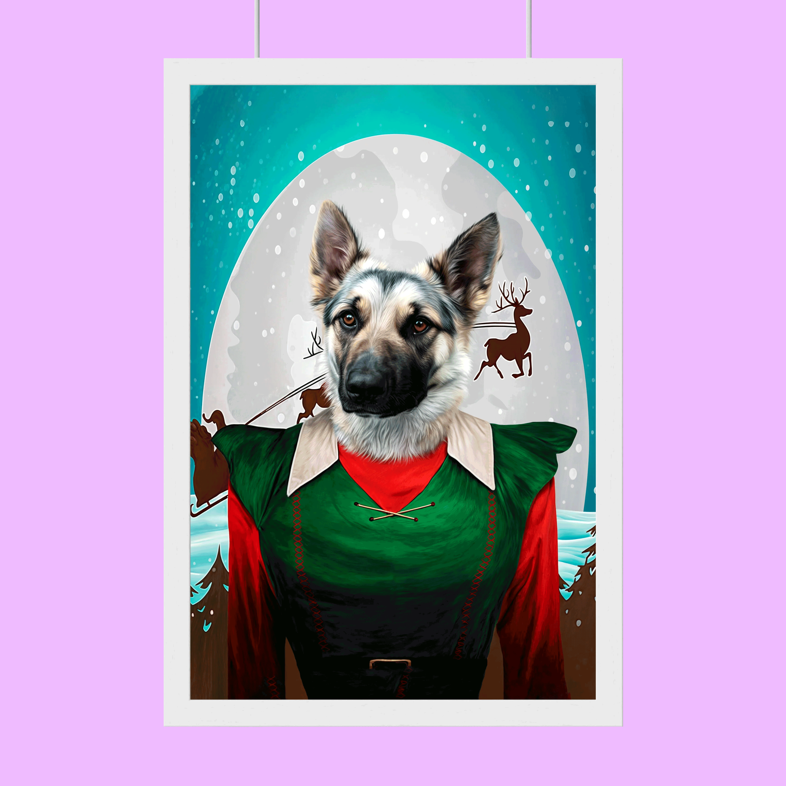 Paw-liday Elf Helper – Cute Pet Christmas Costume